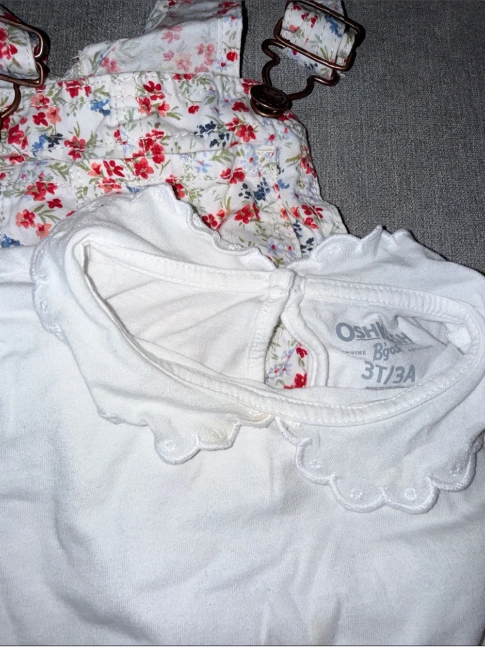 OshKosh B'gosh Boy / Girl Twins Overall Set
